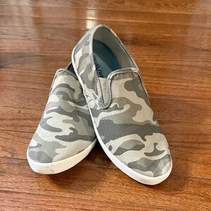 Camouflage SeaVees Baja Slip-On Sneakers, W 8.5